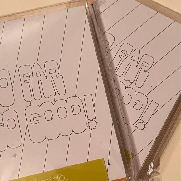 Color In Notecard Set by Bando (2 packages / 10 cards per pack / new) - Picture 2 of 14